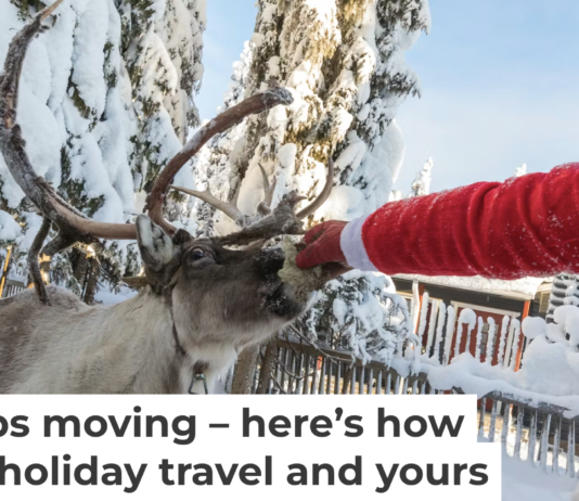 Could this be the next Blitzen? Feeding a reindeer in Lapland, Finland, north of the Arctic Circle. Roberto Moiola/Sysaworld/Moment via Getty Images